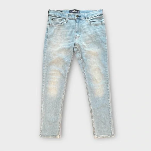 Hollister Skinny Jeans | Light Wash | Epic Flex | W31 L30 - Picture 4 of 7